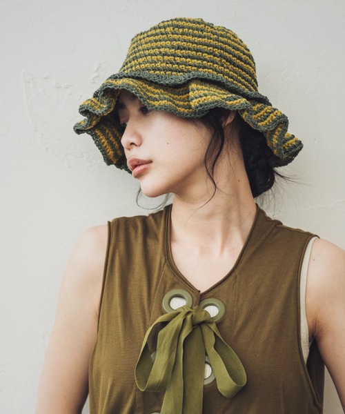 ORIENT MILLINERY ハット 麦わら帽子 ORIENT 帽子 ハット RYE「ライ」麦わらキャノチェハット メンズ
