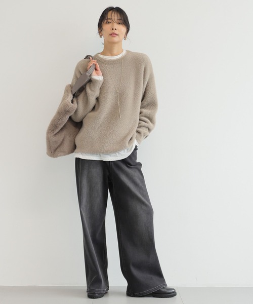 「BARNYARDSTORM」 長袖ニット FREE ピンク レディース_画像9