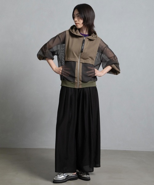 プランクプロジェクト　ダブルフェイスメッシュオーバーフーディー PRANK PROJECT(プランク プロジェクト)｜ダブルフェイスメッシュ