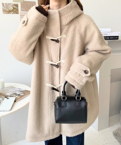 極美品✨UNITED ARROWS　ダッフルコート 38 M アイボリー UnitedArrows/ユナイテッドアローズ ダッフルコートS～Mサイズ