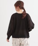 カーディガン 「洗える/前後2WAY」 着こな...の詳細画像2