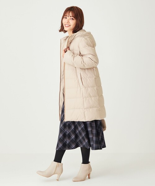 ANY SIS（エニィスィス） ダウンコート 1 ネイビー レディース