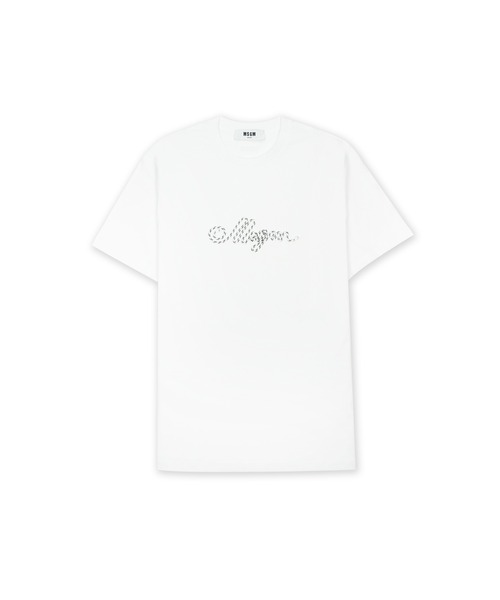 MSGM tシャツ ROPEロゴ Tシャツ メンズ : ZOZOTOWN Yahoo!店