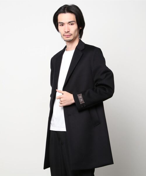 BEAUTY & YOUTH チェスターコート BEAUTY＆YOUTH UNITED ARROWS チェスターコート M ブラック メンズ