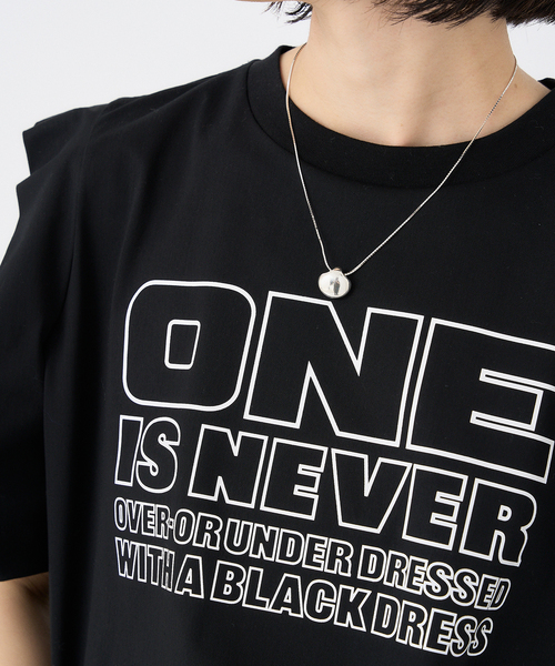 アルディーノアール HARDY NOIR Shoulder Tuke Tシャツ 22070208102120 ブラック HARDY NOIR(アルディーノアール) Shoulder TukeTシャツ