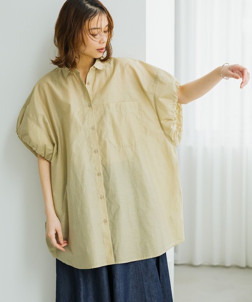 PLEATS PLEASE バルーンスリーブ オーバーサイズチュニック