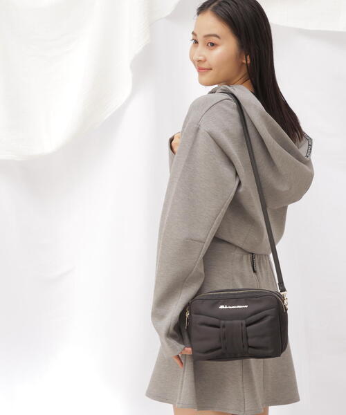 JILL by JILL STUART ブラックハンドバッグ　ショルダーバッグ JILL by STUART 「JILL STUART」 ショルダーバッグ FREE
