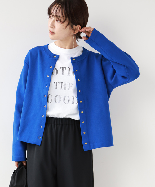 「JOURNAL STANDARD relume」 ニットカーディガン FREE ブルー レディース