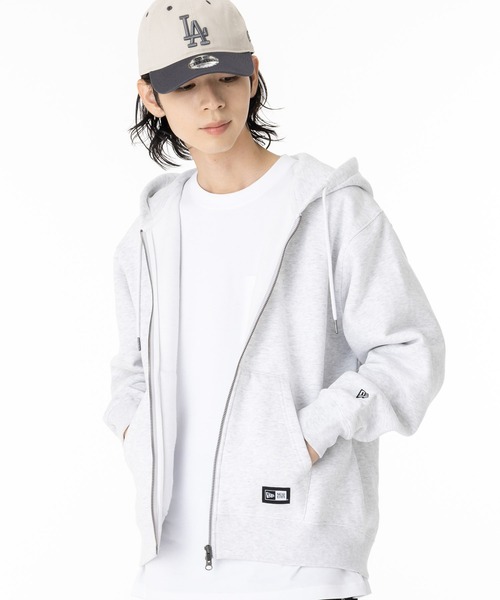 NEW ERA（ニューエラ） パーカー オーバーサイズフルジップ ボックス