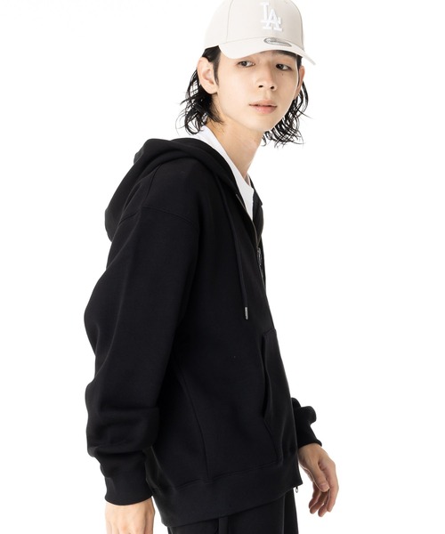 NEW ERA（ニューエラ） パーカー オーバーサイズフルジップ ボックス