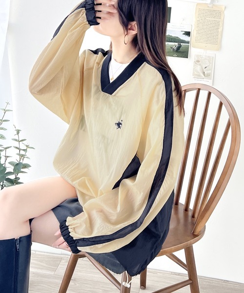 「classicalelf」 長袖カットソー MEDIUM ブルー レディース