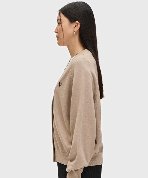 FRED PERRY（フレッドペリー） カーディガン V-Neck Cardigan／Vネック