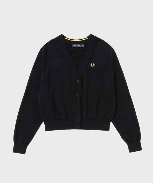 FRED PERRY（フレッドペリー） カーディガン V-Neck Cardigan／Vネック