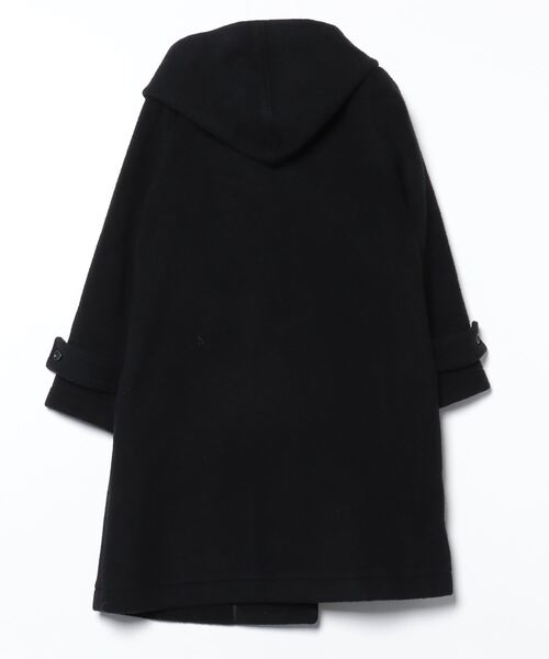 mizuiroind（ミズイロインド） ダッフルコート - ブラック レディース
