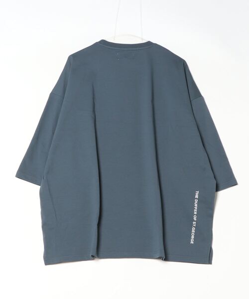 「The DUFFER of ST.GEORGE」 半袖Tシャツ MEDIUM グレイッシュベージュ メンズ