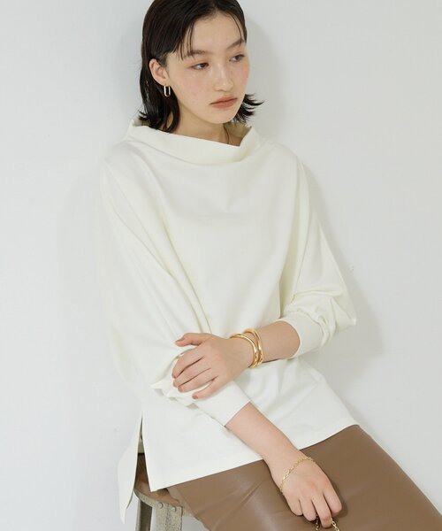 GALLARDAGALANTE tシャツ ボトルネックポンチプルオーバー