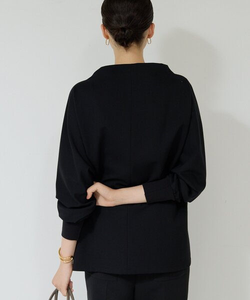 GALLARDAGALANTE ボトルネックポンチプルオーバー ブラック GALLARDAGALANTE tシャツ ボトルネックポンチプルオーバー