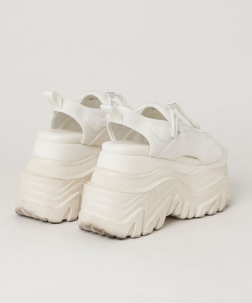 SLY フラットサンダル SLY 「SLY」 フラットサンダル SMALL ホワイト レディース