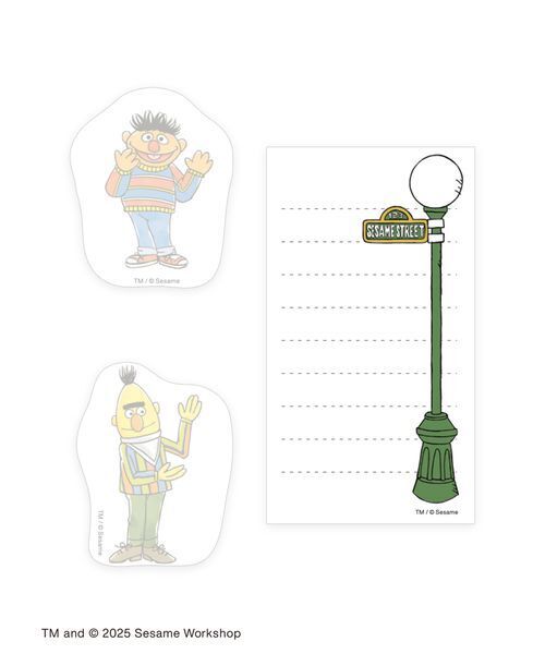 SESAME STREET（セサミストリート） 「VINTAGE BOOK STYLE」ダイカット