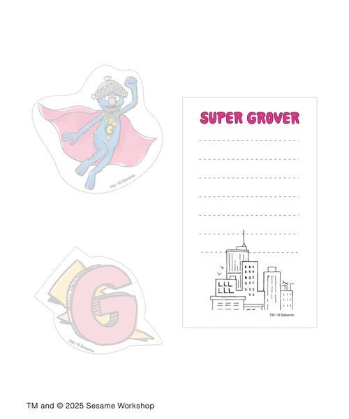 SESAME STREET（セサミストリート） 「VINTAGE BOOK STYLE」ダイカット