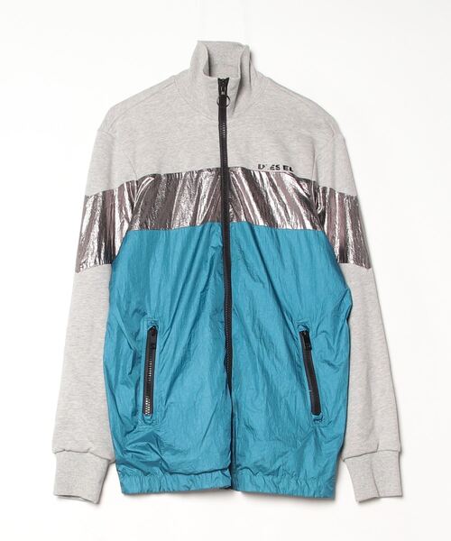 DIESEL ナイロンジャケット S DIESEL（ディーゼル） ナイロンブルゾン S ブルー メンズ : ZOZOTOWN