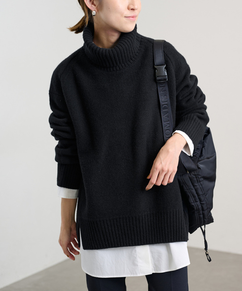 FRAMeWORK（フレームワーク） タートルネックニット - グレー