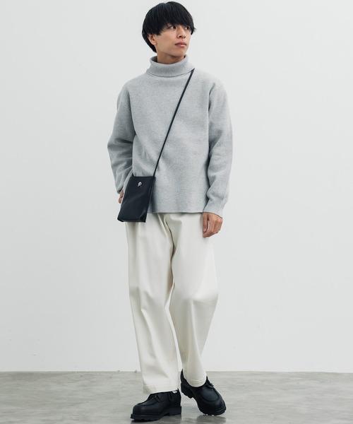 WYM LIDNM 「WYM LIDNM」 タートルネックニット M グレー メンズ