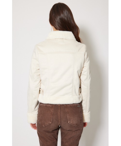 rienda（リエンダ） ブルゾン アウター 25AWフェイクスエードムートン