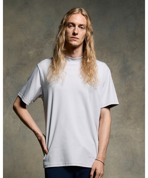 wjk tシャツ luxury cotton mock neck S/S メンズ : ZOZOTOWN Yahoo!店