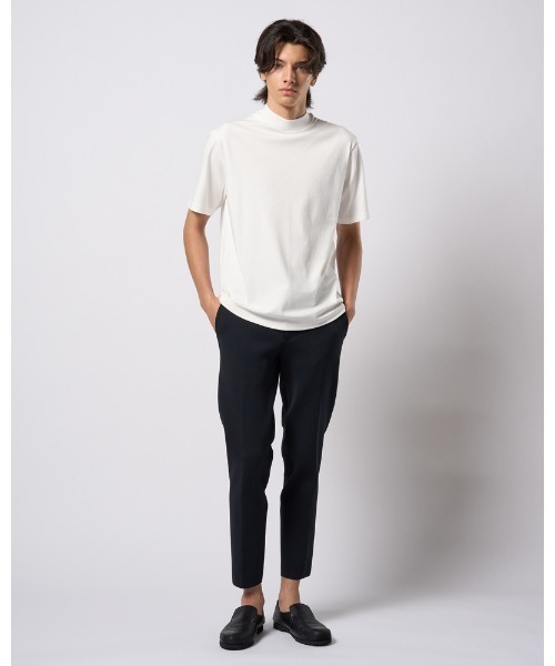 wjk tシャツ luxury cotton mock neck S/S メンズ : ZOZOTOWN Yahoo!店