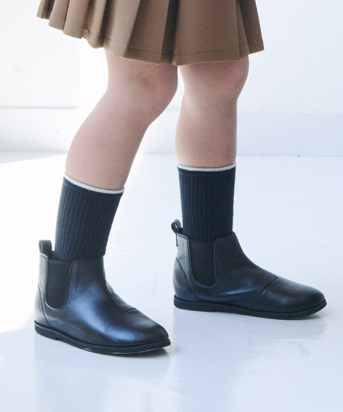 【未使用品】IENA ENFANT サイドゴアブーツ　ブラック　21㎝　イエナ IENA ENFANT（イエナアンファン） サイドゴア ブーツ 「追加」「BASIC