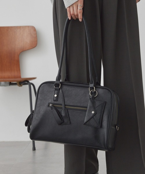 MONO-MART（モノマート） ボストンバッグ 2WAY マルチポケット