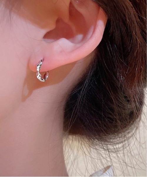 BURNER（バーナー） ピアス 「blatto 925silver」シルバー925 モビウス