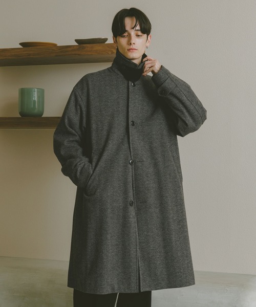 RAGEBLUE（レイジブルー） ステンカラーコート コート WOOLLYTEC