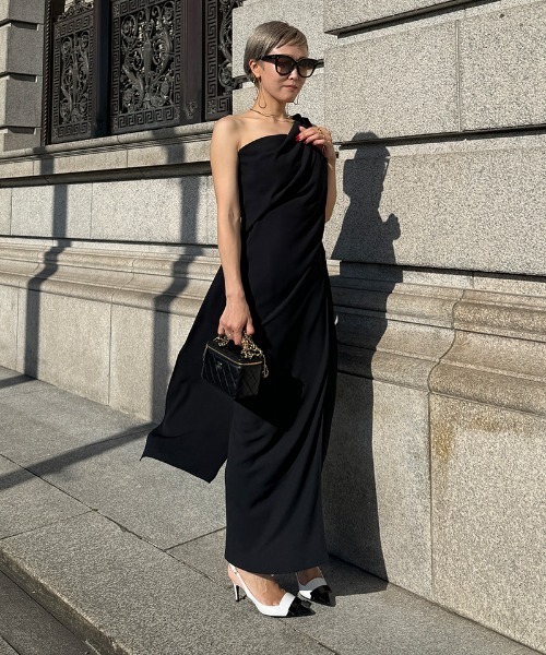 JENNE」 ノースリーブワンピース MEDIUM ブルー レディース : ZOZOTOWN