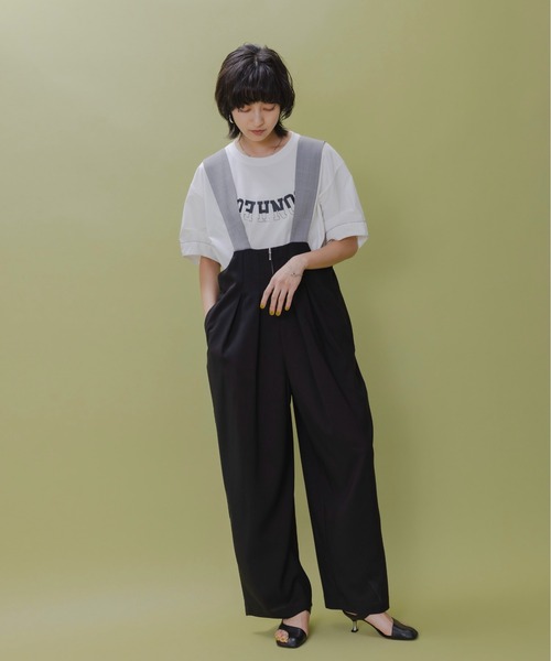 「Eimee Law」 半袖カットソー FREE オフホワイト レディース_画像2