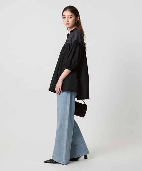 UNITED ARROWS（ユナイテッドアローズ） ブラウス シャツ エンブロイ