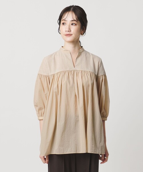 UNITED ARROWS（ユナイテッドアローズ） ブラウス シャツ エンブロイ