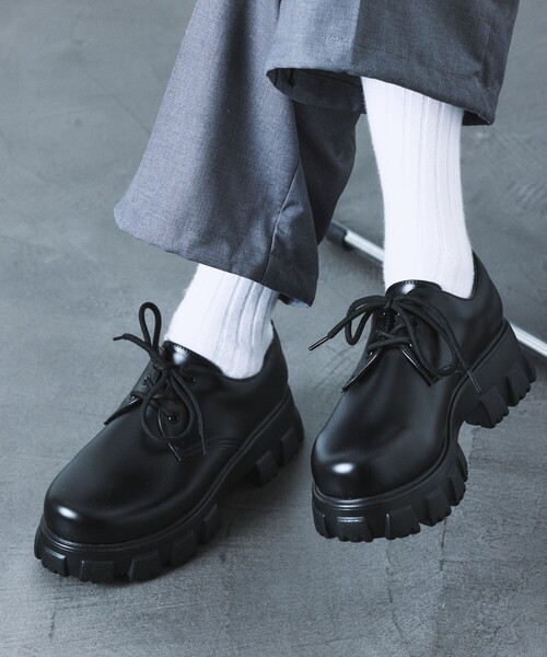 FREAK'S STORE（フリークスストア） シューズ 25.0cm ブラック メンズ