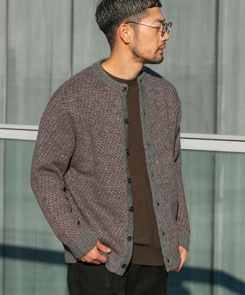 【URBAN RESEARCH ROSSO】ロングニットカーディガン URBAN RESEARCH ROSSO WOMEN」 カーディガン FREE ブラック レディース