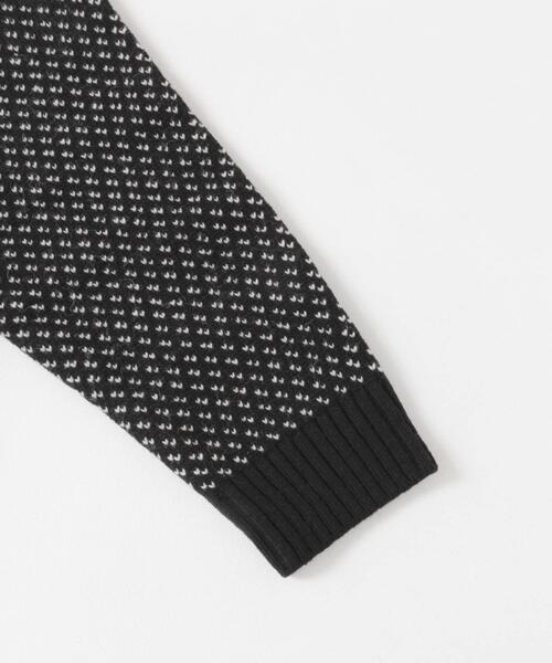URBAN RESEARCH ROSSO MEN カーディガン 「XLサイズあり」バーズアイ柄