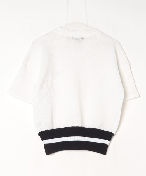 「FRED PERRY」 半袖カットソー 10 ホワイト レディースの画像