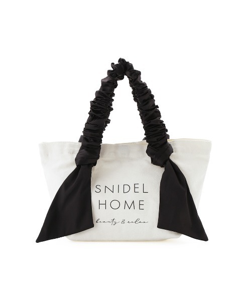 スナイデルホームバック SNIDEL HOME トートバッグ オーガニックキャンバストート -SMALL