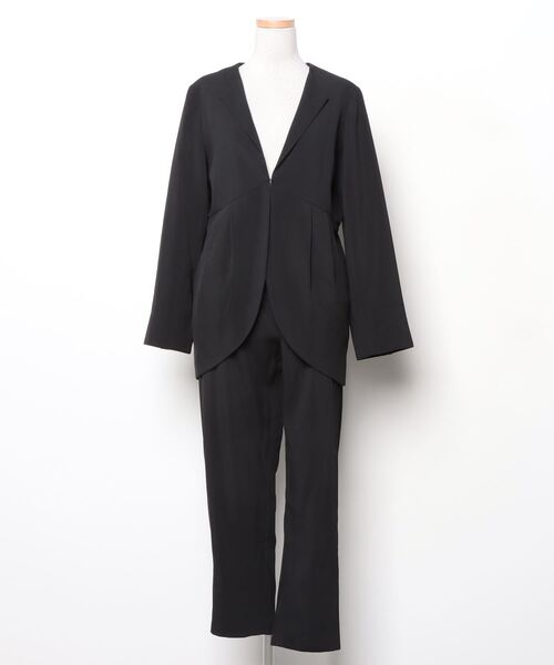 Flolia（フロリア） セットアップ L ブラック レディース : ZOZOTOWN