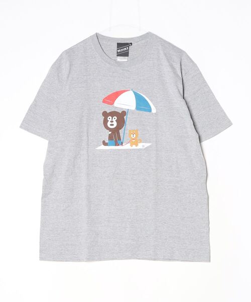 BEAMS T（ビームスT） 半袖Tシャツ X-LARGE グレー メンズ : ZOZOTOWN