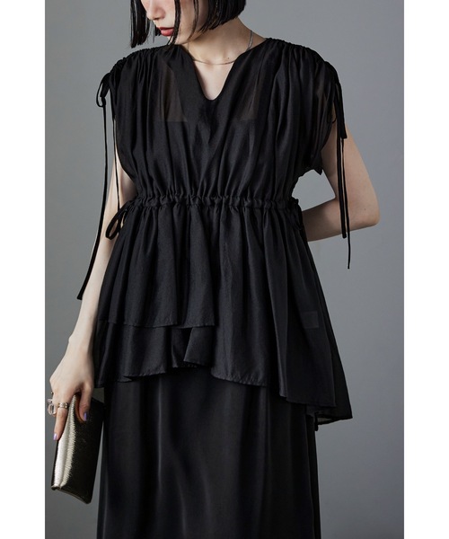 「etoll.」 コンビワンピース M グリーン レディース_画像5