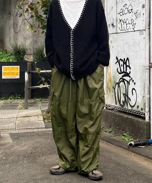 BROKEN BASE（ブロークンベース） カーゴパンツ X-LARGE カーキ メンズ