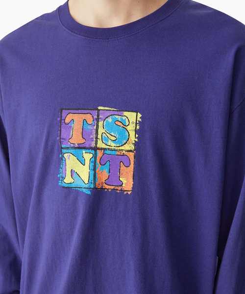 「thisisneverthat」 長袖Tシャツ S バイオレット メンズ_画像6