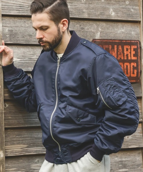 MR.OLIVE（ミスターオリーブ） ma1 ma-1 「MR.OLIVE」MILITARY NYLON