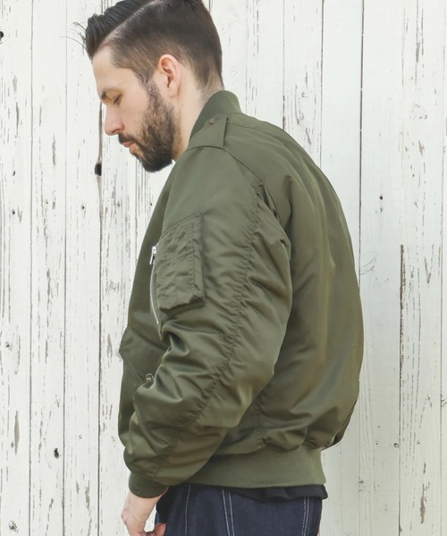 MR.OLIVE（ミスターオリーブ） ma1 ma-1 「MR.OLIVE」MILITARY NYLON